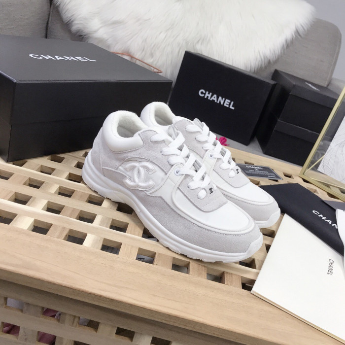 cn cc logo sneaker white (reflective)