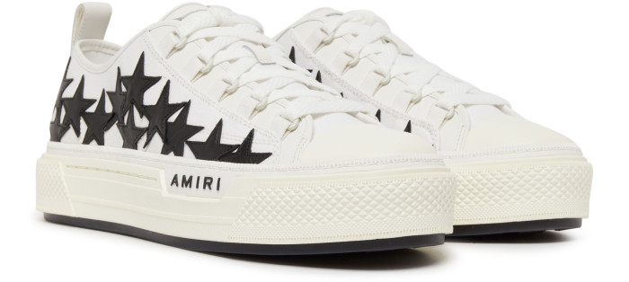 amiri skeleton low-skel top sneakers