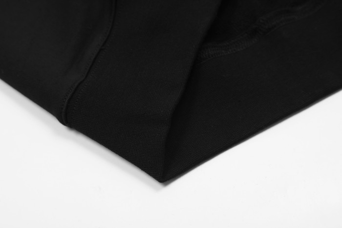 Ch*0me He**ts horseshoe floral zip up hoodie ke821