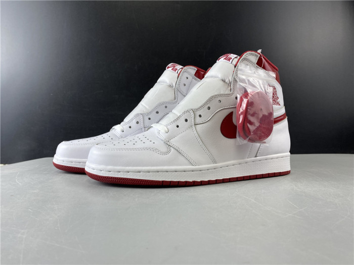 air jordan 1 retro high og "metallic red" - 555088 103