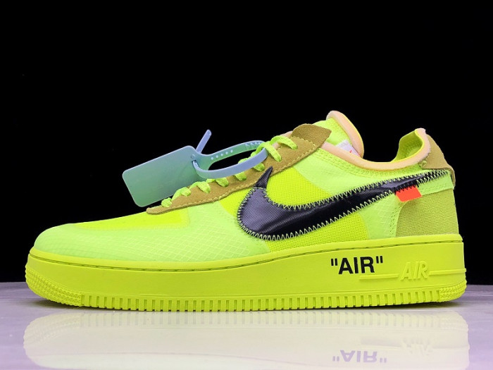 off-white nike air force 1 low volt - ao4606-700