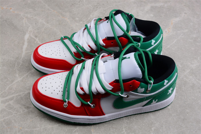 air jordan 1 low “christmas 553558-129
