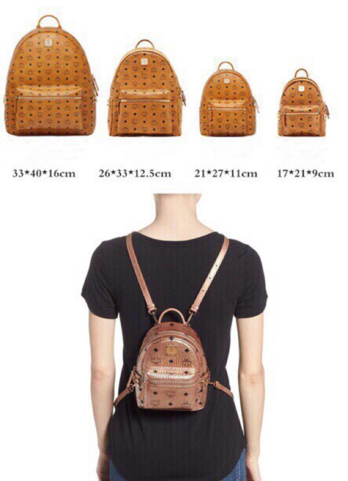 mcm02 bags rivits backpack 0168241